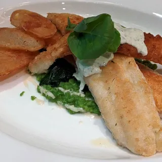 POTATO CRUSTED DOVER SOLE
