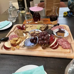 1/2 charcuterie boards we enjoyed.