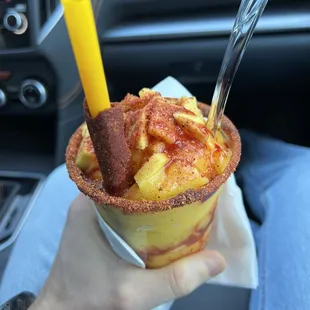 Mango Tajin Chamoy Shake