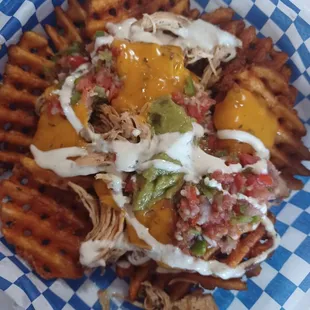 Southwestern loaded fries.