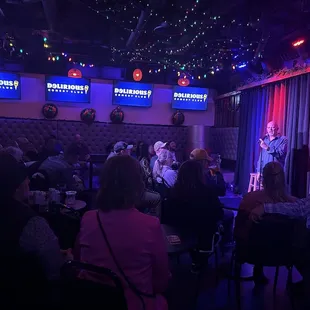 Great Friday night crowd at Delirious Comedy Club!