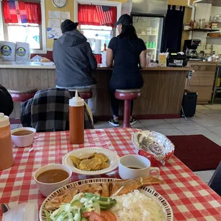 Red snapper and tostones