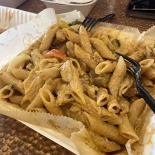 Cajun pasta