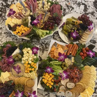 Charcuterie Boards for a reception