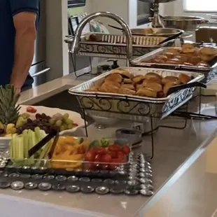 Everything was Delish and set up to perfection