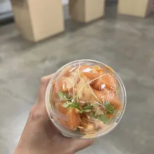 Salmon poke
