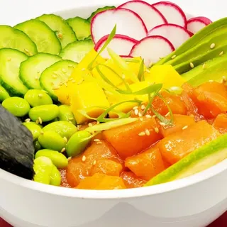 26. Salmon Poke Bowl