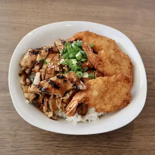 Chicken &amp; Shrimp Bowl