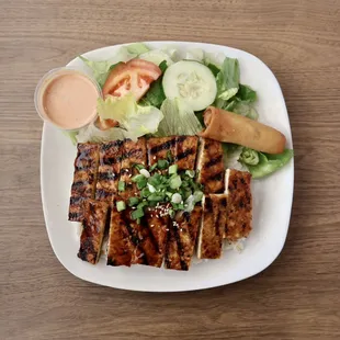 Tofu Teriyaki Plate