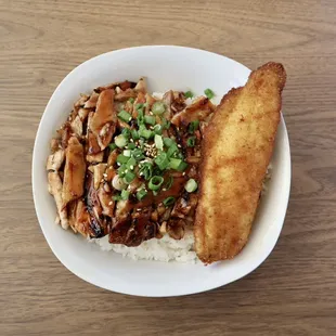 Chicken &amp; Fish Bowl