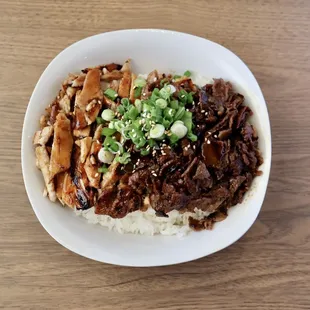 Chicken &amp; Beef Bowl