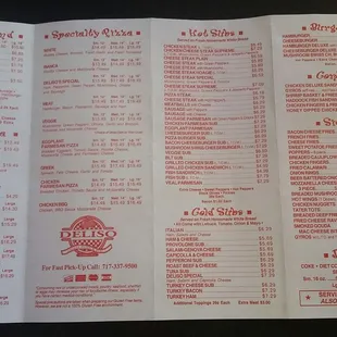 Menu 1 of 2