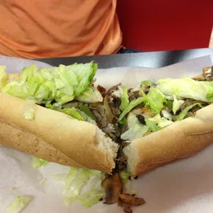 Gluten free steak sub