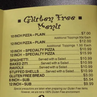 GF options