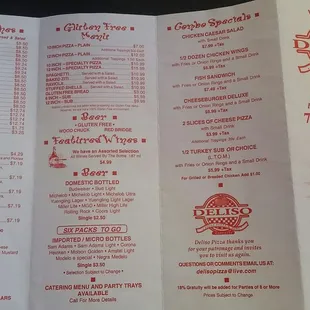 Menu 2 of 2