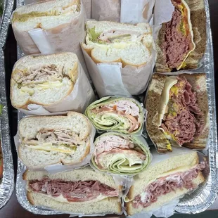 Sandwich tray