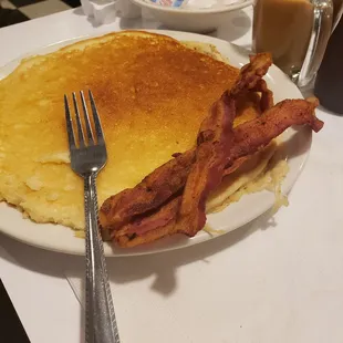 Huge good pancakes