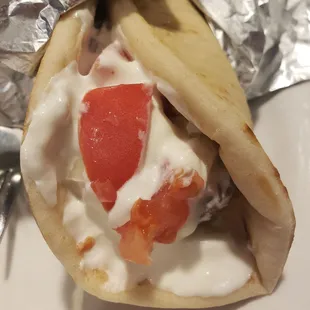 Gyro extra sauce