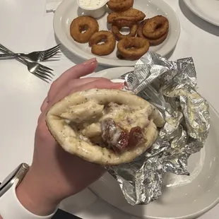 Chicken Bacon Ranch Gyro