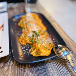 a plate of food