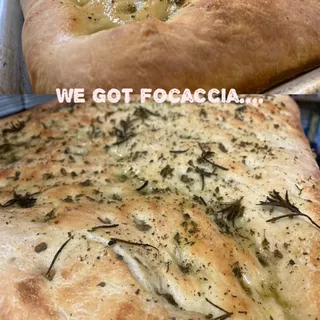 House Made Focaccia Bread