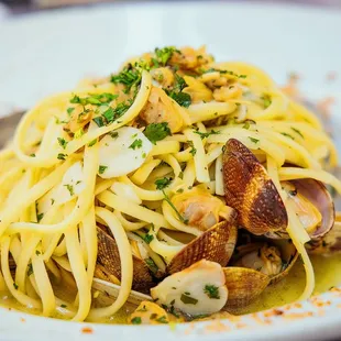 clams linguine