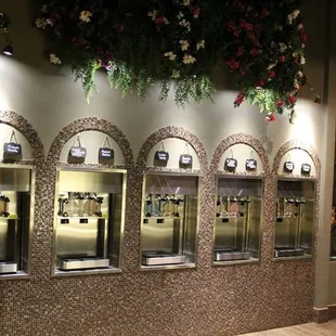 Frozen yogurt bar