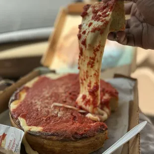 Chicago Style Deep Dish Pizza