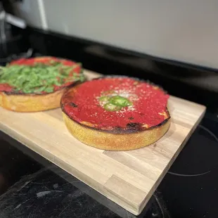 I'm still drooling over how delicious our pizzas were!