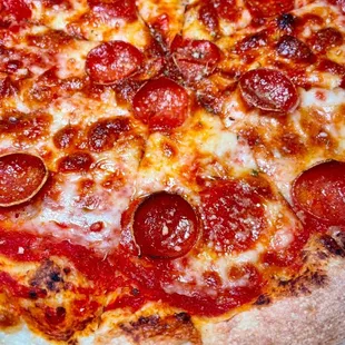 NY Style pepperoni pizza