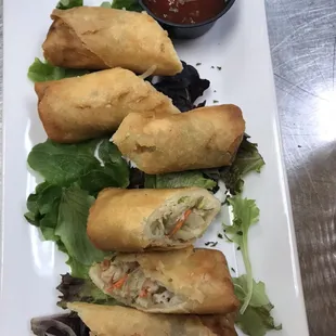 Vegetarian spring rolls