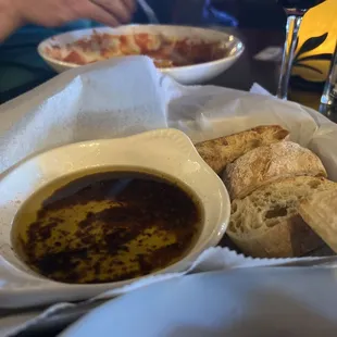 The bread is fantastic