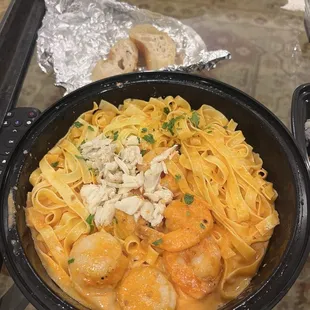 Fettuccine Mediterraneo