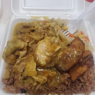 Curry chicken special 8.50