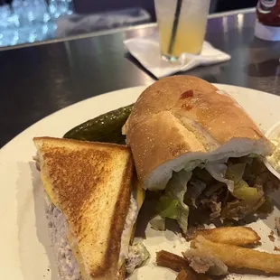 Tuna Melt + California Cheese Steak