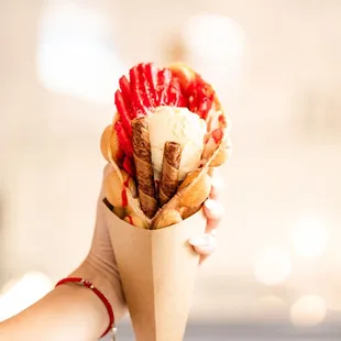 crepes, food