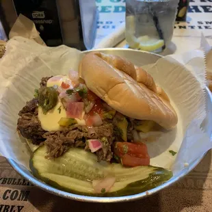 Beef torta
