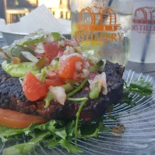Black Bean Burger. Awesomeness!