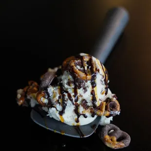 a scoop of ice cream