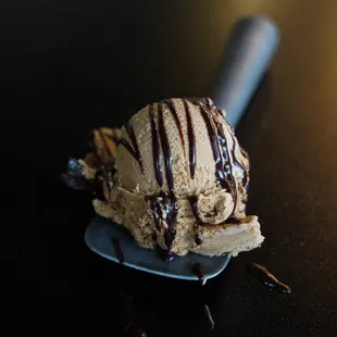 a scoop of ice cream