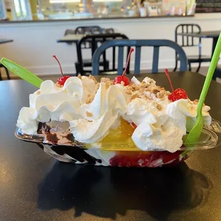 Banana Split! Yumo!!