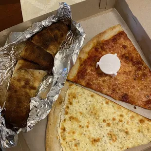 Sausage and Pepper Roll and slices