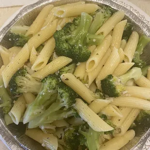 Penne with broccoli