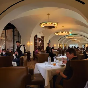 Interior of the restaurant