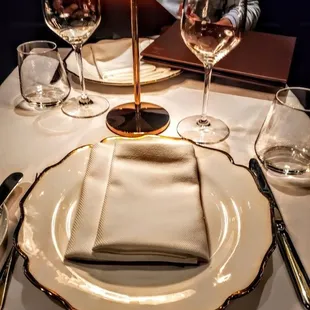Delmonico Table Setting.
