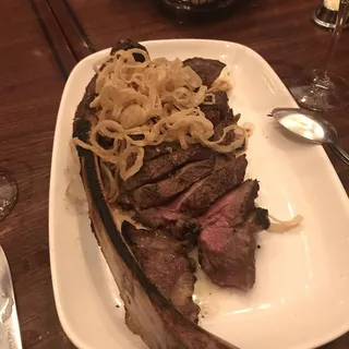 Long Bone Dry Aged Pork Rib Steak