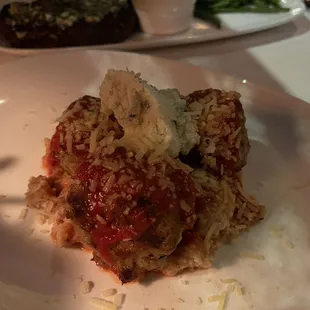 Delmonico's meatballs