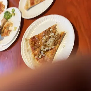 Biden's border jumpers cook better than these fake phonies! Fake pizza!  Biden could do better during his diaper change. Skip.