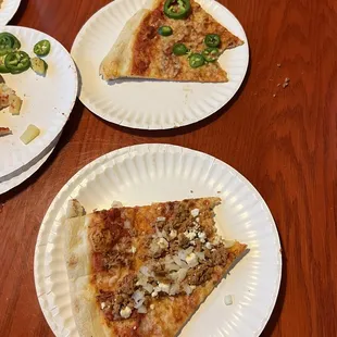 One bite, everyone knows the rules! Fake phony pizza place!