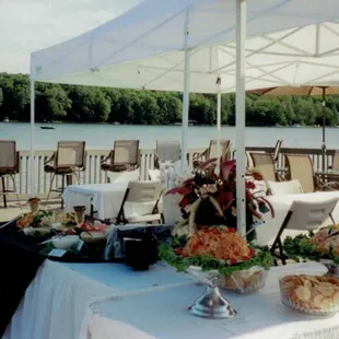 Outdoor Hors d'oeurve Table